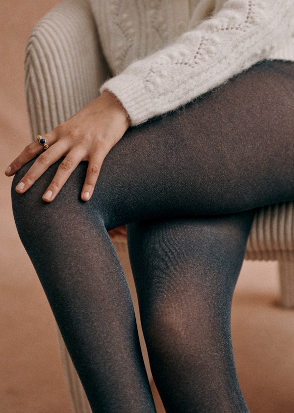 JNANEEI Black Sock Leggings Pantyhose Comfortable Seamless-Sheer