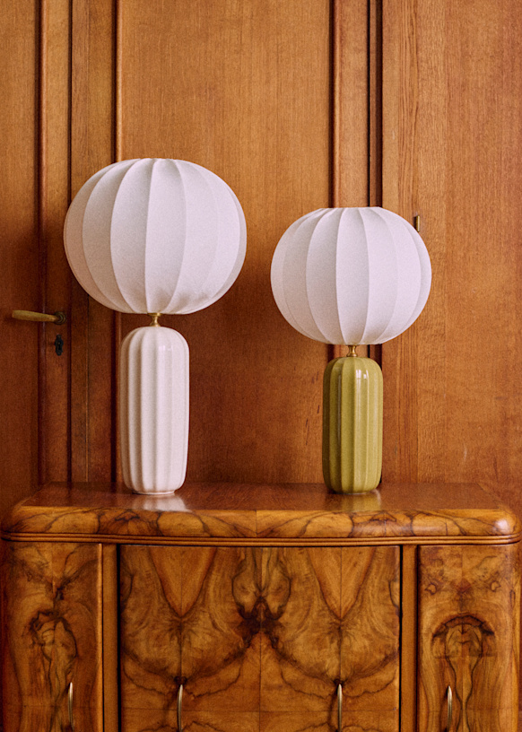 Lamp Traviata large model - Ecru