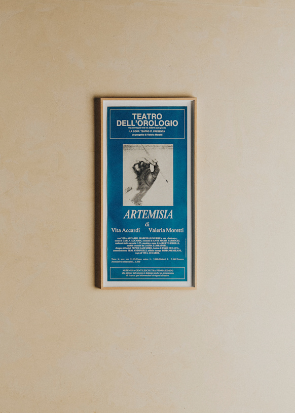 Affiche Teatro dell'orologio, Artemisia