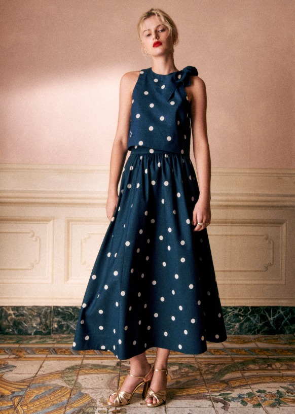 Robe pois sezane hotsell