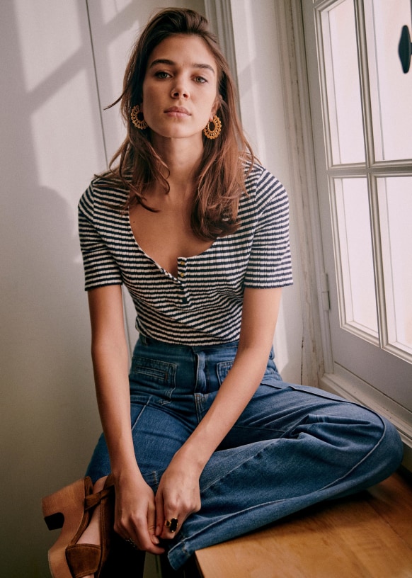 T shirt malo sezane clearance
