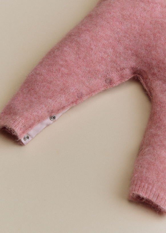 Edmée Jumpsuit - Pink Tea - GRS-certified recycled polyamide - Sézane