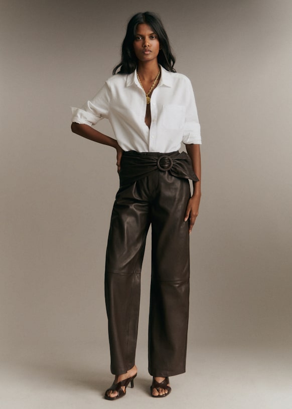 Tomboy Shirt - White - Organic Cotton - Sézane