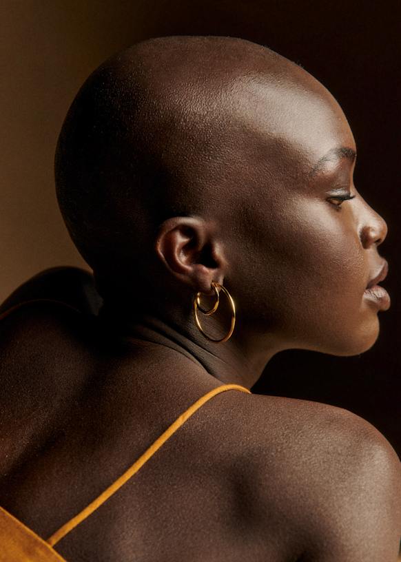 Chiara Hoops - Gold - Brass - Sézane