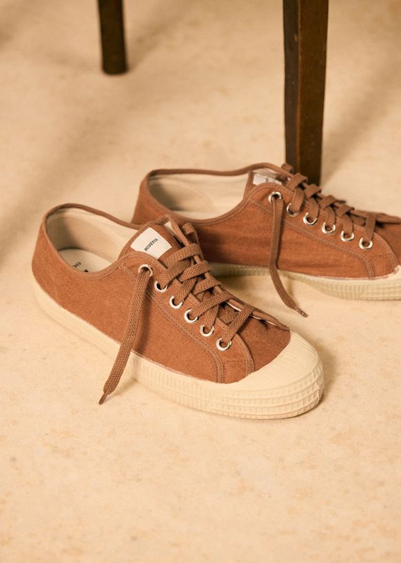 Star Master Novesta x Octobre Editions Sneakers Tan Linen