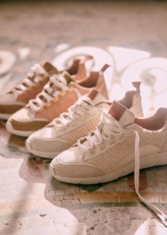 Sneakers Sam - Léopard Multi - Inconnu - Sézane