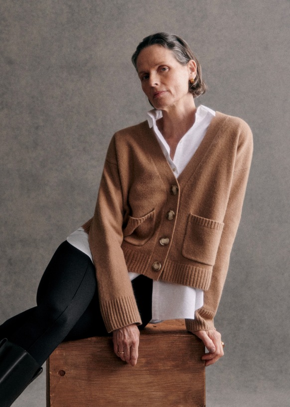 Jady Cardigan - Camel - Yak - Sézane