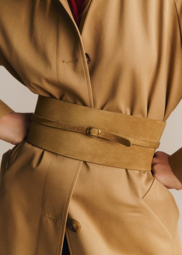 Julia Belt - Natural Heritage Leather - Bovine leather - Sézane