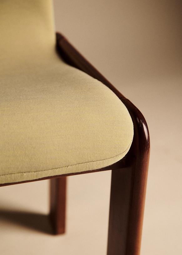 Lot of 5 chaises style Scarpa vintage