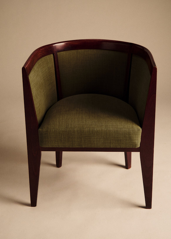 Fauteuil style art déco vintage
