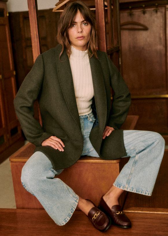 Sezane lisa loafers on sale