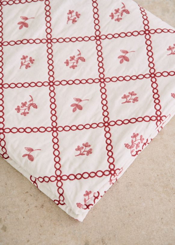 Copriletto Matrimoniale Caleffi BELLA ROSA - Trapuntino Estivo In Raso - Foto 10