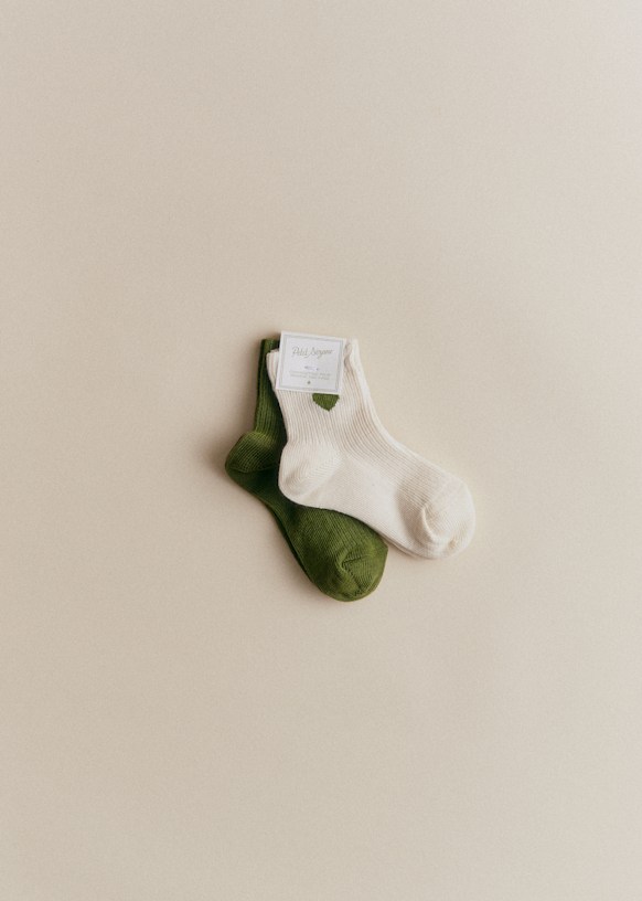 Lot of 2 socks Coeurs