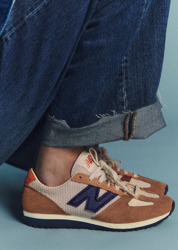 Sézane x New Balance - Ecru / Marron