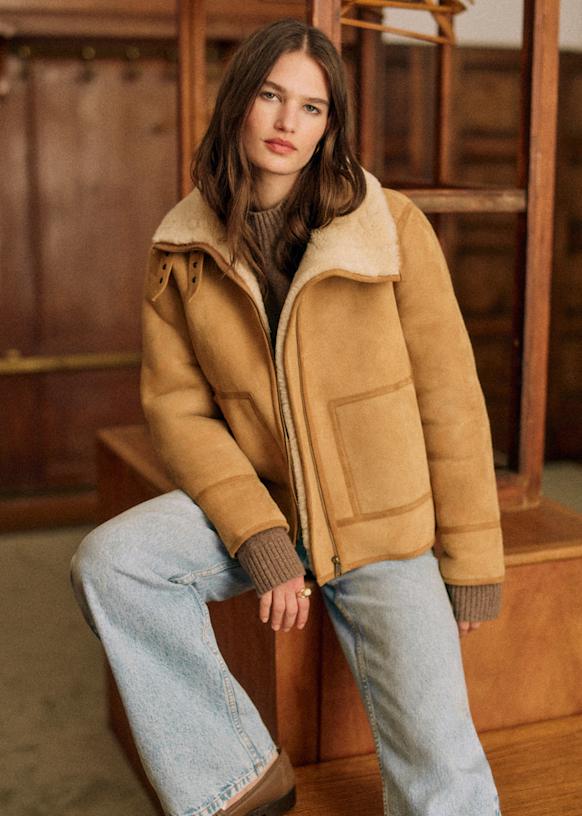 Sezane coat new arrivals