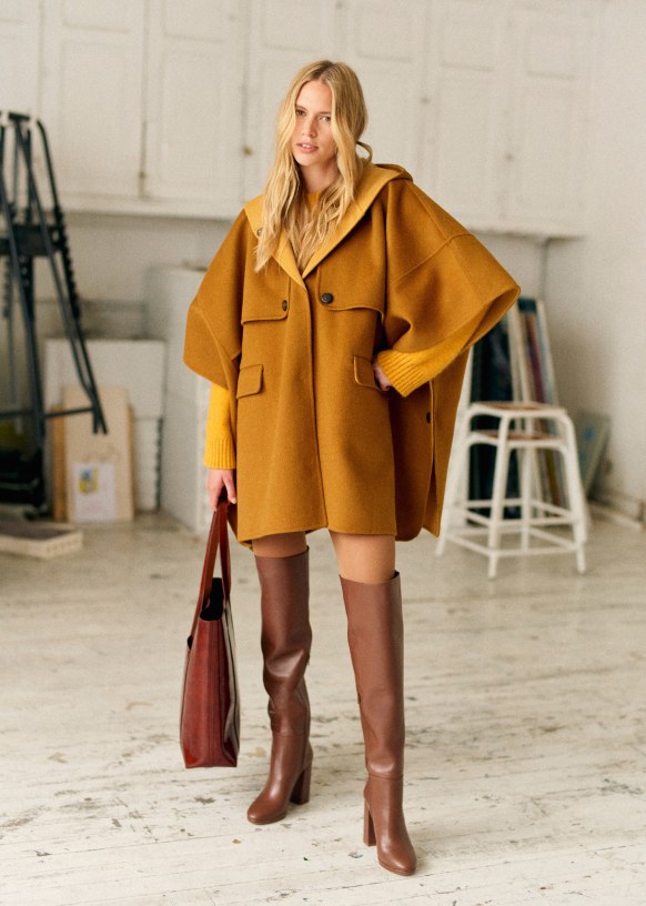 Dudley Cape - Ochre - Wool - Sézane