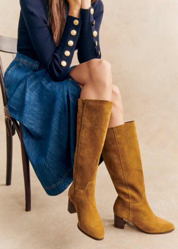 Soludos adele suede heels online