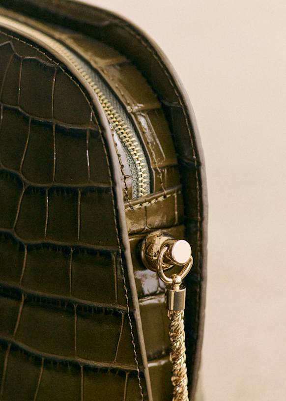 Sezane sac croco best sale