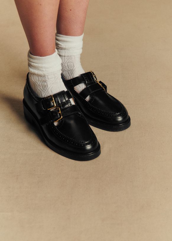 Candice Loafers - Iced Mocha - Bovine leather - Sézane