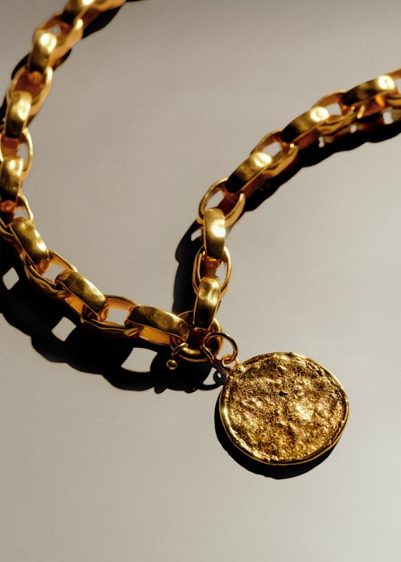 Joseph Necklace - Gold - Majority recycled brass - Sézane