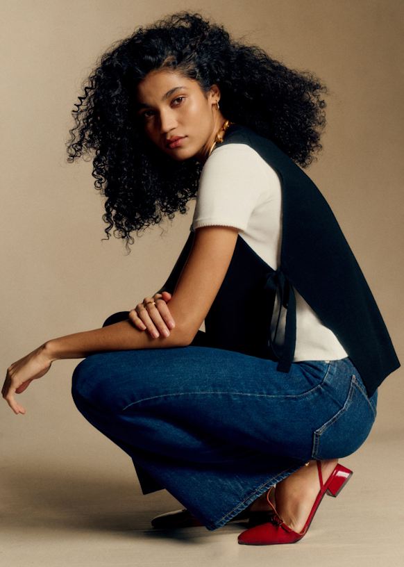 Trui Cory - Zwart - Merinowol - Sézane