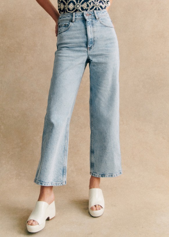 Le Crop - Sana Print - Cotton - Sézane