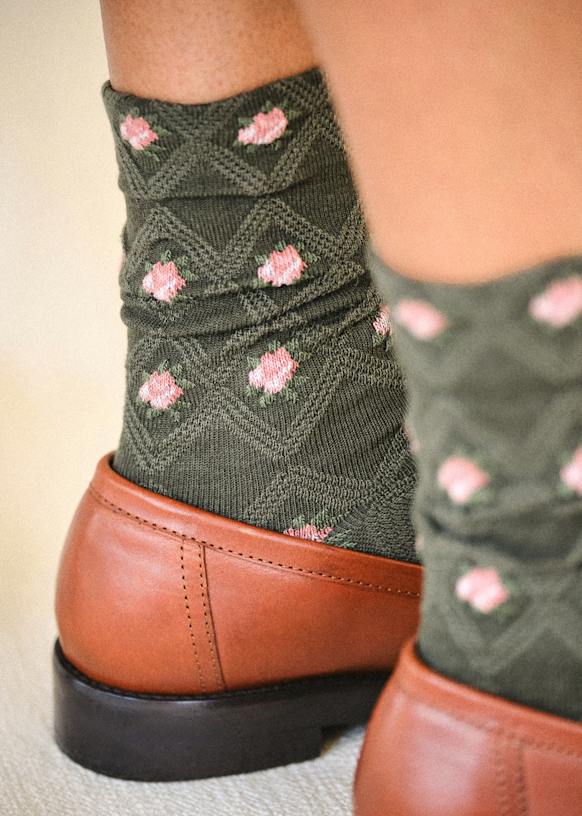 Julia Socks Ecru Cotton Octobre Éditions