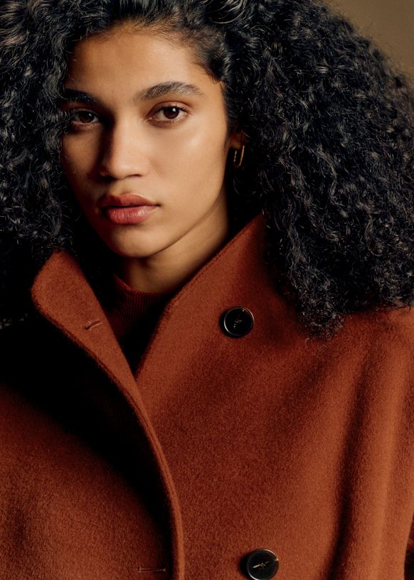 Sezane セザンヌ ダブルフェイス ウール コート ブラック Rafael コート - ブラック - ウール - Sézane