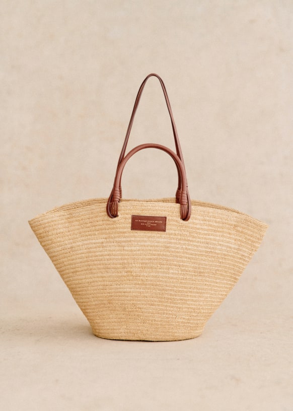 Sezane basket bag sale