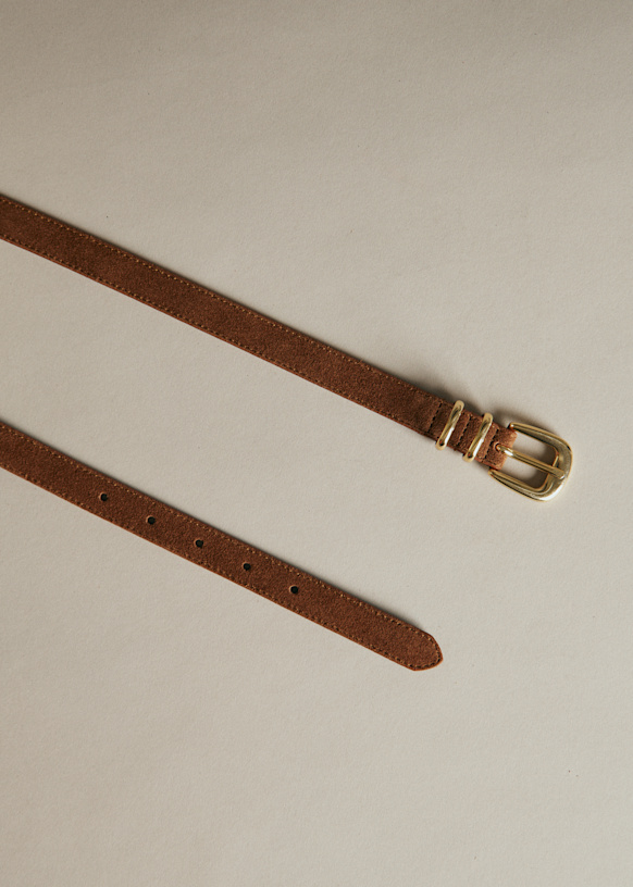 Livie Belt - Patent Black - Patent cowide leather - Sézane display picture 1