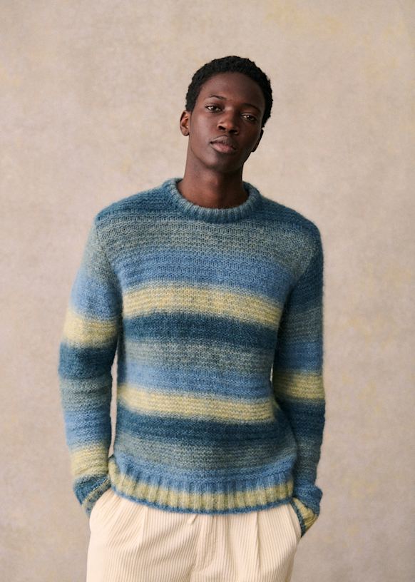 Mustard striped sweater 2025