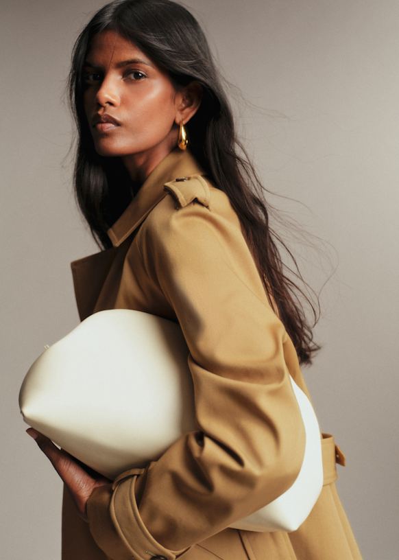 Scott Trench Coat - Camel - Organic Cotton - Octobre Éditions