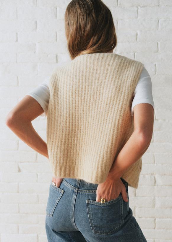 ZECKI Cardigan - Linen - Baby Alpaca - Sézane