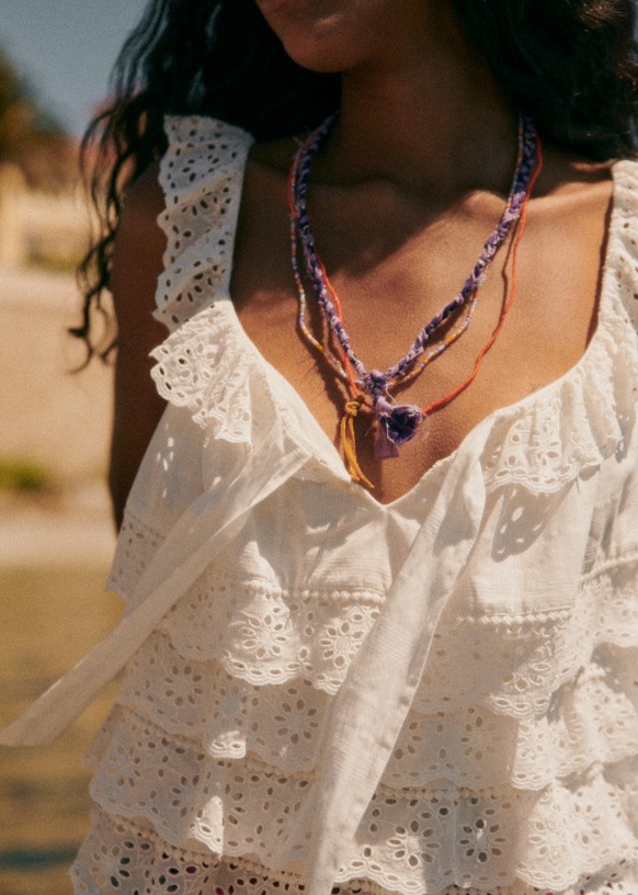 Lia Blouse - Ecru - Sézane