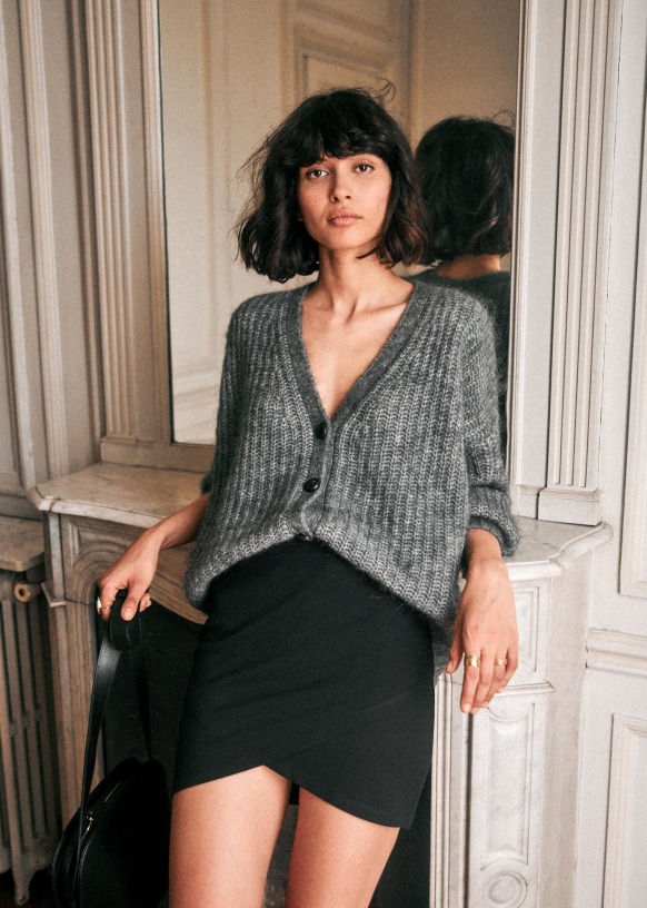 Jupe portefeuille sezane clearance