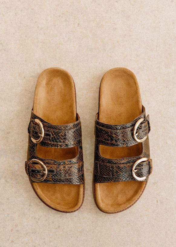 格安販売の low Lenny mules Sézane - leather Bovine - Sandstone - 小物