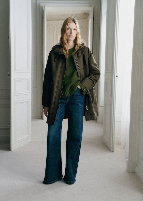 Bill コート - カーキ - オーガニックコットン - オーガニック