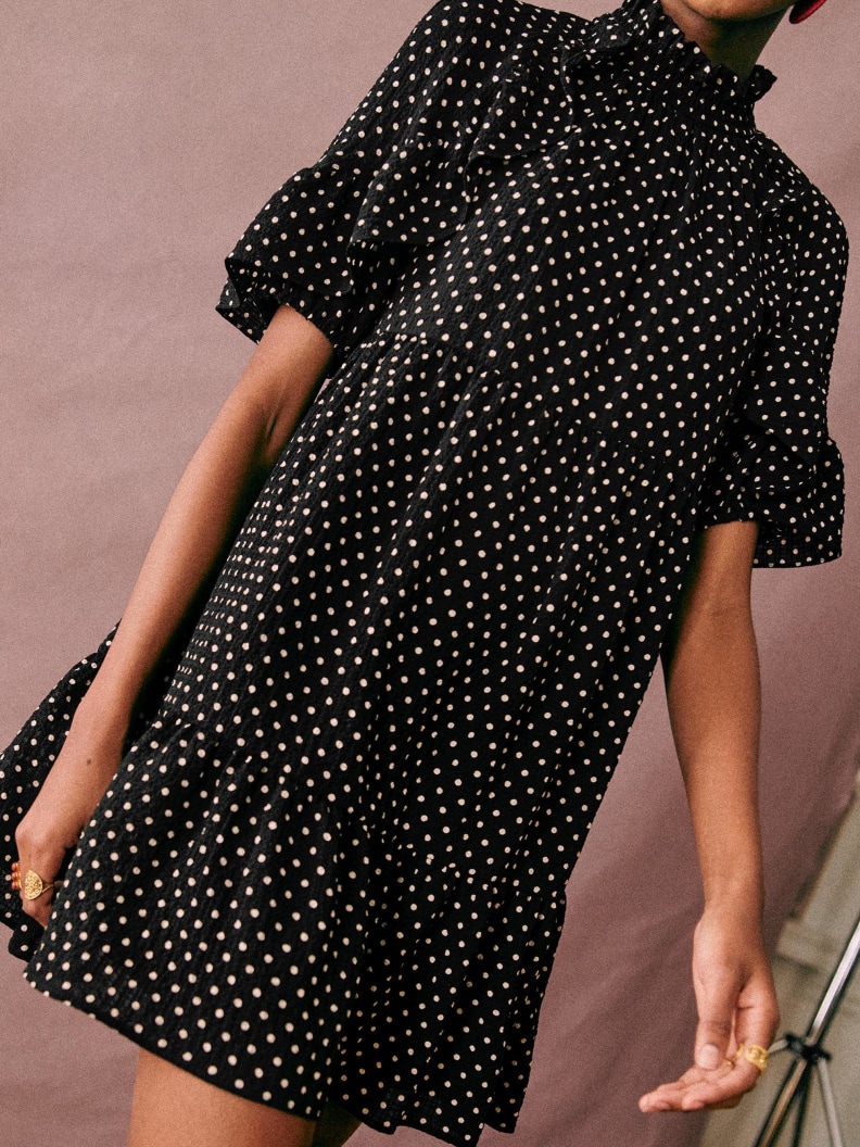 sezane midi dress
