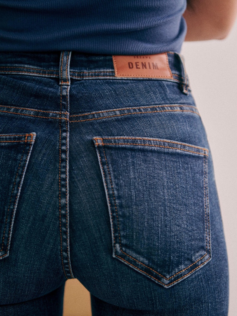 Perfect Slim - Blue Denim - Organic Cotton - Sézane