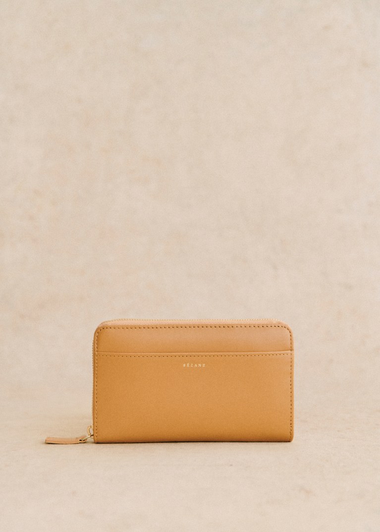 セザンヌ 本革 コンパクトウォレット レザー カードケース (SEZANE/折りたたみ財布) 98381048【BUYMA】