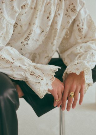 トップス : レース＆刺繍コレクション | レディースウェア | Sézane