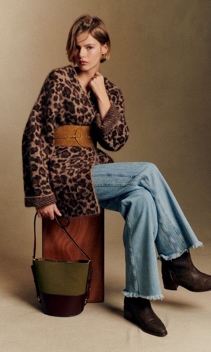 sezane セザンヌ　レオパードニット Ready-to-wear, Leather Goods, Accessories and Fragrance