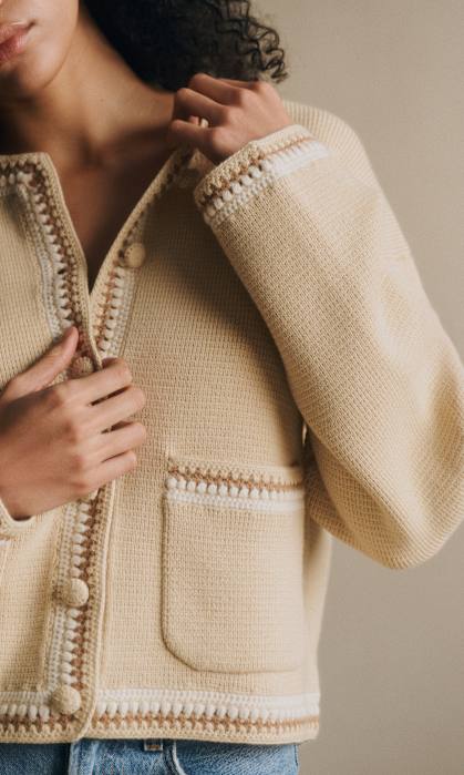 Sezane Jake セーター ベージュ XXS Sezane Jake セーター ベージュ