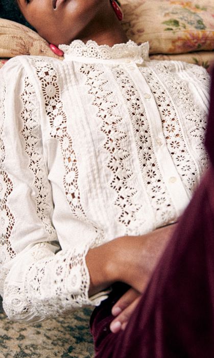 SÉZANE フリル トップス SÉZANE フリル トップス New Arrivals At Sézane - Blush & Blooms