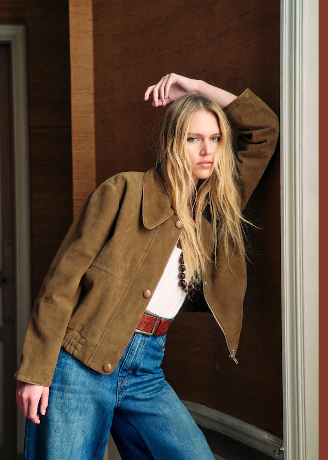 レザージャケット : ショート ＆ ロング | レディースウェア | Sézane