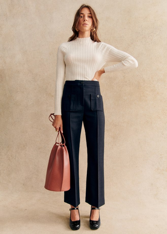 7/8 length Trousers | Womenswear | Sézane