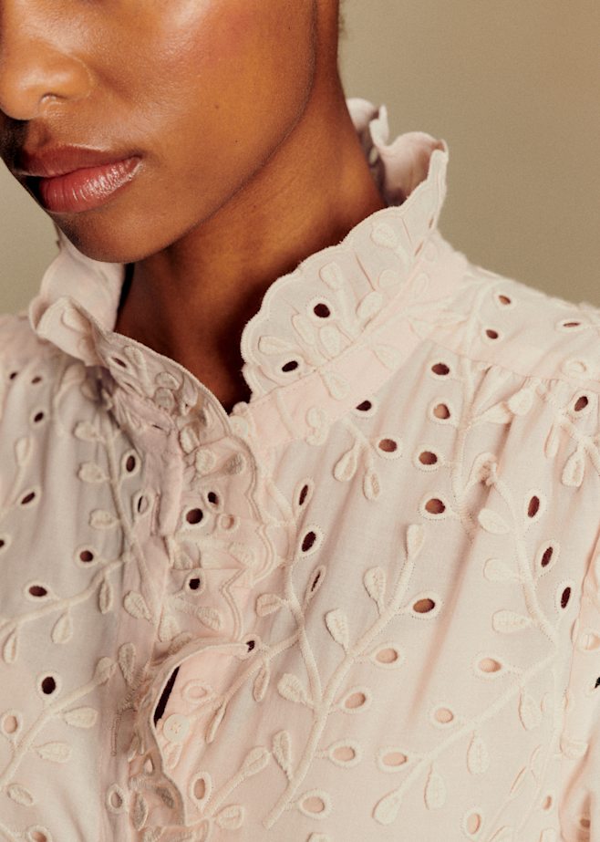 トップス : レース＆刺繍コレクション | レディースウェア | Sézane