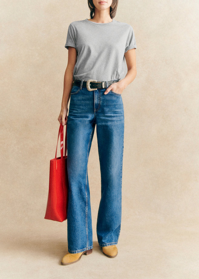 Denim: high-waisted, low-waisted and slim-fit jeans
