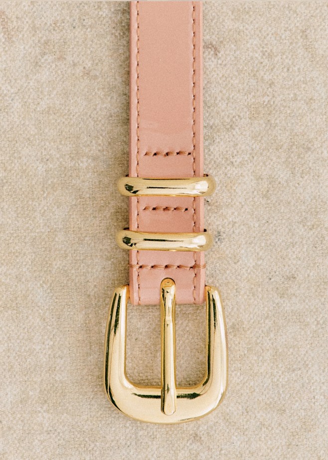 【極美品】Sezane スエードベルト　セザンヌ サイズ90 カーキ ベルト｜レディース｜Sézane