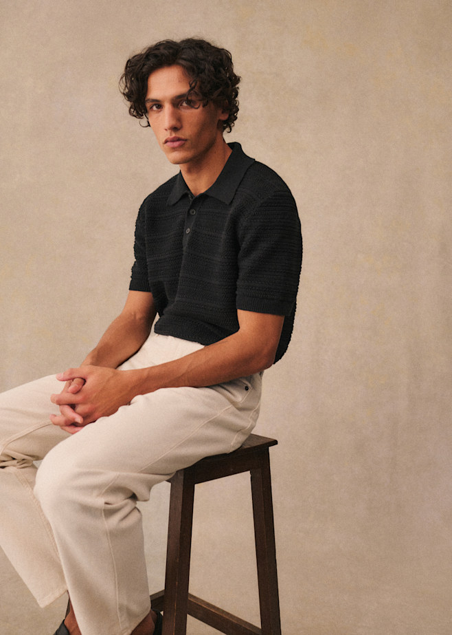 Polo Neck Knitwear | Menswear | Octobre Editions